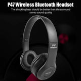 NNEOBA Wireless Bluetooth over-ear headset Black