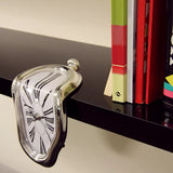 NNEOBA Surreal Melting Distorted Wall Clock - Inspired by Salvador Dali's "The Persistence of Memory