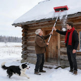 Foam Roof Snow Rake Head – Lightweight Snow Broom for Roof & Gutter Snow Removal