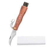 NNEOBA Folding Mushroom Knife Brown