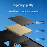 NNEOBA PU Leather Car Trunk Organizer Folding & Collapsible Cargo Storage Box Black