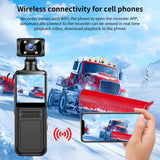 NNEOBA Mini 4K HD Body Camera with Night Vision Portable Recorder