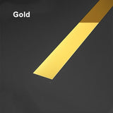 NNEOBA 5M Gold Mirror Wall Sticker