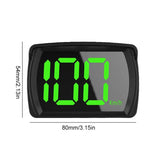 NNEOBA Universal Digital GPS Speedometer Dual Chip KMH/MPH Display Black