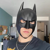 Latex Bat Cosplay Mask for Adults