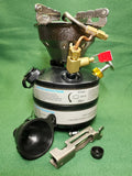 NNEOBA Portable Camping Gasoline Stove Black