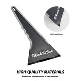 3-Piece Triangle Window Tint Squeegee Set – Soft Rubber Edge Scraper for Car Film & Glass Cleaning