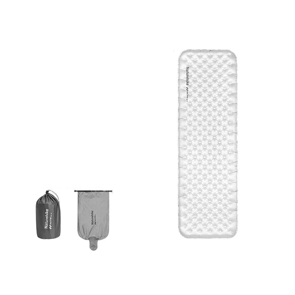 NNEOBA Inflatable Pad 6.5 R-Value Thermal Air Mattress White