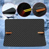 NNEOBA Magnetic Car Snow & Ice Protector All Season Windshield Cover Black
