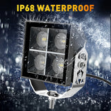 NNEOBA 12V/24V LED Work Lights Spotlight Bar – 4x4