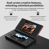 NNEOBA Dual-Screen Android Handheld Game Console (4K GAMES)