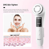 NNEOBA Ultrasonic Skin Scrubber, EMS Massager, LED Light Therapy Beauty - Illuminate, Lift, and Rejuvenate Your Skin