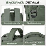 NNEOBA Waterproof Travel Laptop Backpack Blue