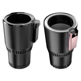 NNEOBA Portable 2-in-1 Car Cup Cooler & Warmer–12V Auto Beverage Balck