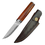NNEOBA Hand-Forged Butcher Boning Knife Brown