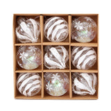 9PCS Christmas Ball Ornament Set
