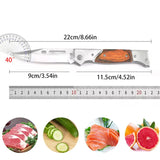 NNEOBA High-Hardness Foldable Knife Brown