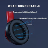 NNEOBA Over-Ear Foldable Wireless Headphone Black