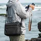 NNEOBA 22L 2-in-1 Camera Backpack Sling Bag Black