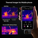 NNEOBA Thermal Imaging Camera – 192×192 Infrared Camera for Android Type-C & iOS Mobile Devices