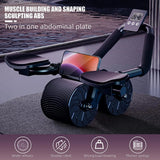 NNEOBA Auto Rebound Ab Roller Wheel