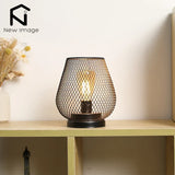 NNEOBA Cordless Metal Candle Holder: Nordic Elegance for Home Decor