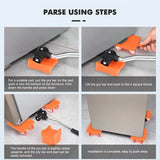 NNEOBA 400KG Heavy Duty Furniture Lifter Transport Mover Tools