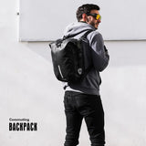 NNEOBA 20L Waterproof Bike Pannier Rack Cycling Bag Black
