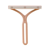 NNEOBA Portable Manual Hair Removal Brush – Double-Sided Razor