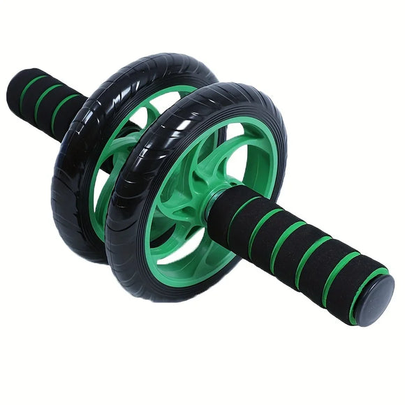NNEOBA Double-Wheeled Ab Roller Non-Slip Muscle Trainer Green