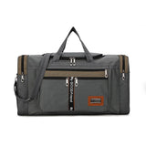 NNEOBA Travel Duffel Nylon Bag for Men and Women (Dark Grey)
