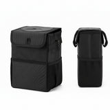 Collapsible Car Trash Can with Lid
