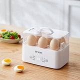 NNEOBA Multi-Function Electric Egg Cooker: Boil, Steam, and Omelette Maker