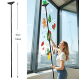 Long Handle Razor Scraper with 8-Inch Wide Blade – Glass, Wall, Floor & Paint Removal Tool