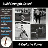 NNEOBA 12-Piece Boxing Resistance Training Set – MMA Strength Bands for Full Body Workout