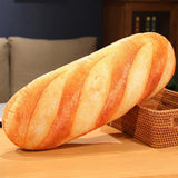 50cm French Bread Plush Pillow Soft Baguette Stuffed Cushion