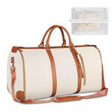 NNEOBA Foldable Travel Duffel Bag Beige