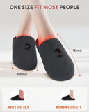 NNEOBA Rechargeable Red Light Therapy Slippers Black