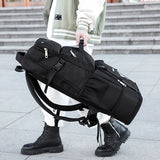 NNEOBA 90L Large-Capacity Hiking Travel Backpack Black