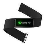 NNEOBA Rechargeable Heart Rate Monitor Chest Strap Bluetooth Black