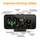 NNEOBA M60 Digital Speed Slope Meter GPS Speedometer & Compass Black