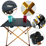 NNEOBA Light Folding Table for Camping and Outdoor Activities