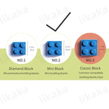 NNEOBA Flower Music Box Mini Building Blocks