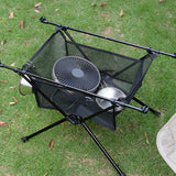 NNEOBA Under Table Storage Bag – Portable Folding Net