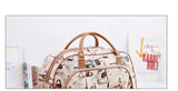 NNEOBA Waterproof PU Travel Duffel Bag