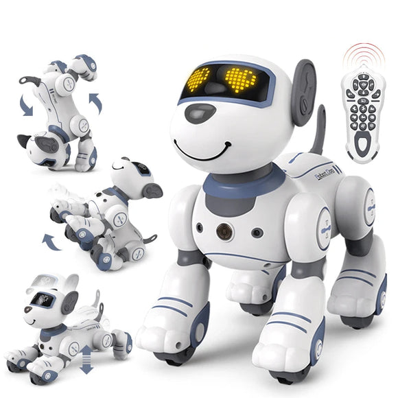 NNEOBA Remote Control Robot Dog for Kids with Stunts