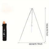 NNEOBA Camping Bonfire Tripod Cooking Stand