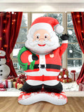 119cm Standing Santa Claus Foil Balloon – Christmas Party Decor