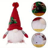Christmas Gnome Rudolf Doll Ornament