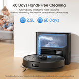 NNEOBA L20Max Self-Emptying Robot Vacuum – 6000Pa LiDAR 3-in-1 Sweep & Mop